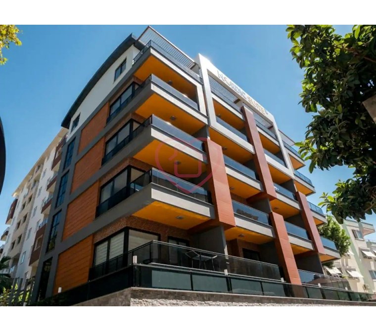 Keykubat Sahili – Nordic Suite Residence’da Denize 250 m, 1+1 Mobilyalı Kiralık Daire