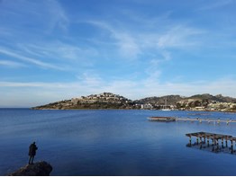 Bodrum Yalıkavak Tilkicik Koyunda Deniz Manzaralı