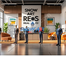 SNOW ART REOS GYMDEN YILDIZKENT'TE DEVREN EMLAK OFİSİ