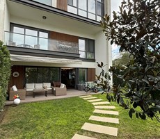 KÖY PROJESİ 1.ETAPTA 4+1 EŞYALI KİRALIK KÖŞE BAHÇE DUBLEKS