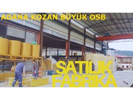 RE/K TEAM'DEN KOZAN ORGANİZE SANAYİ BÖLGESİNDE SATILIK FABRİKA