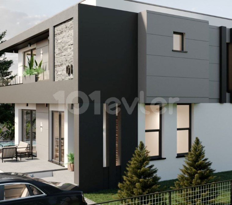 KIBRIS CATALKOYDE 4+1 OZEL HAVUZLU LUXURY PARADISE VILLALAR