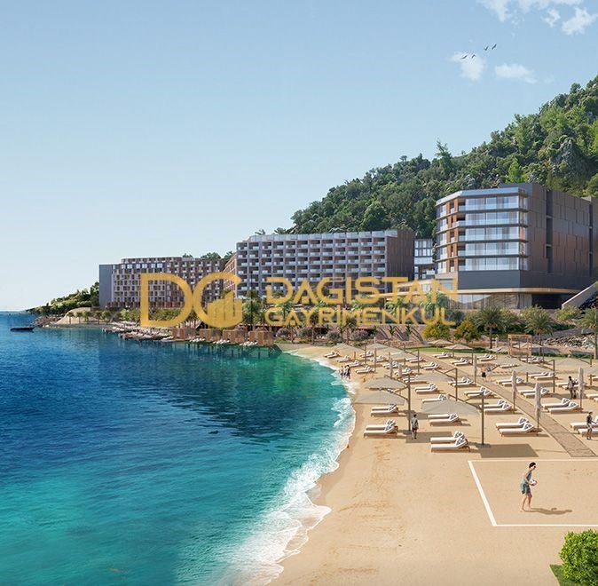 SİNPAŞ KIZILBÜK DEVRE MÜLK/THERMAL MARMARİS, 2+1 YAZ DÖNEMİ