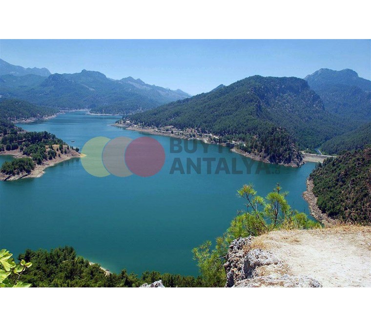 UNIQUE LAND FOR SALE IN ANTALYA WITH LAKE, FOREST AND MOUNTAIN VIEW