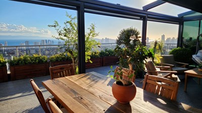 Gördüğünüz En İyi İstanbul Manzaralı Ev|Kartal Yakacık Demirli Twinstar 2+1 Deniz Manzaralı Penthose