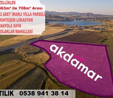 AKDAMAR - PINARBAŞI SOLAKLAR DA BARAJ MANZARALI VİLLA ARSALARI