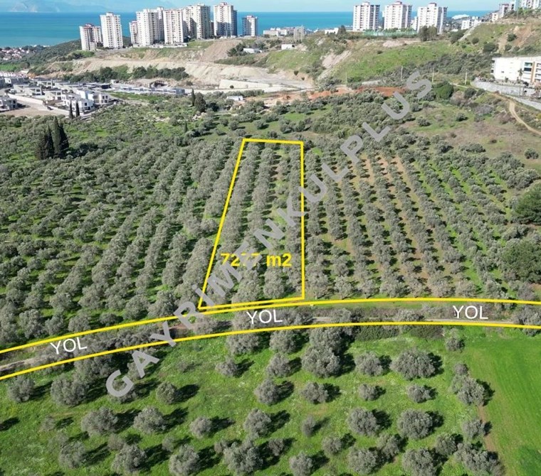 GAYRİMENKULPLUS / VİLLA FİYATINA İMAR SINIRI İÇİNDE 7.277M2 ARSA