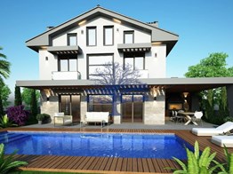 Fethiye Ölüdeniz Ovacık mh. detached Villa for sale 4 + 1 150m2