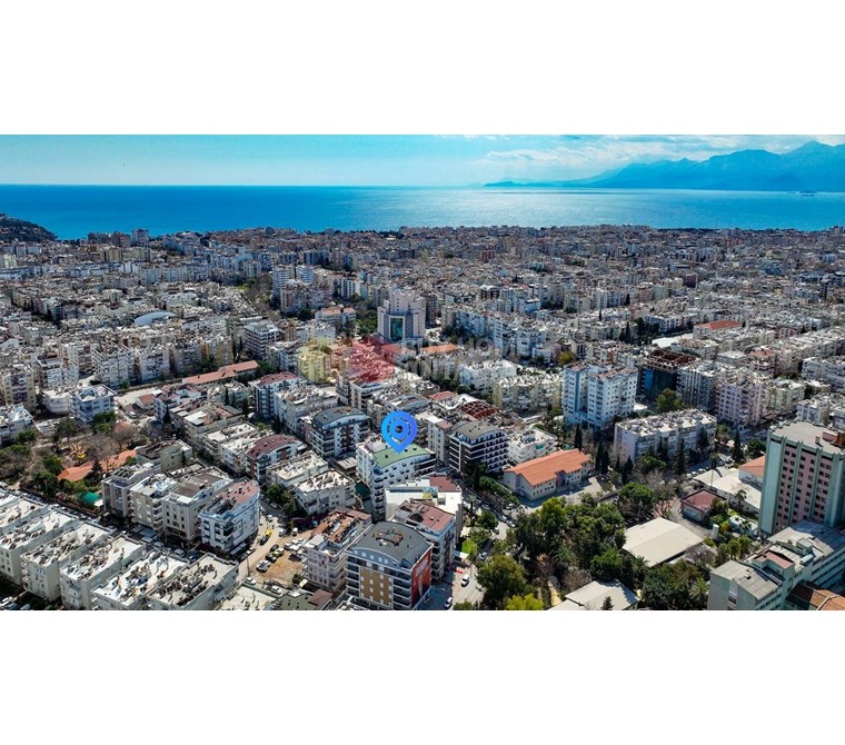 Brand New Furnished Apartment for Sale in the Heart of Antalya, Walking Distance to All Amenities