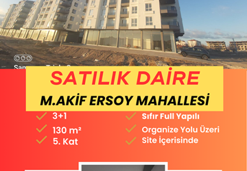 M. AKİF ERSOY MAH. ORGANİZE YOLU ÜZERİ SATILIK 3+1 DAİRE