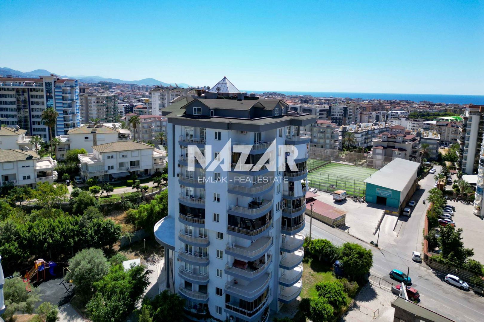 Продается дуплексная квартира 4+1 в районе Чикчилли, Алания — 200 м²