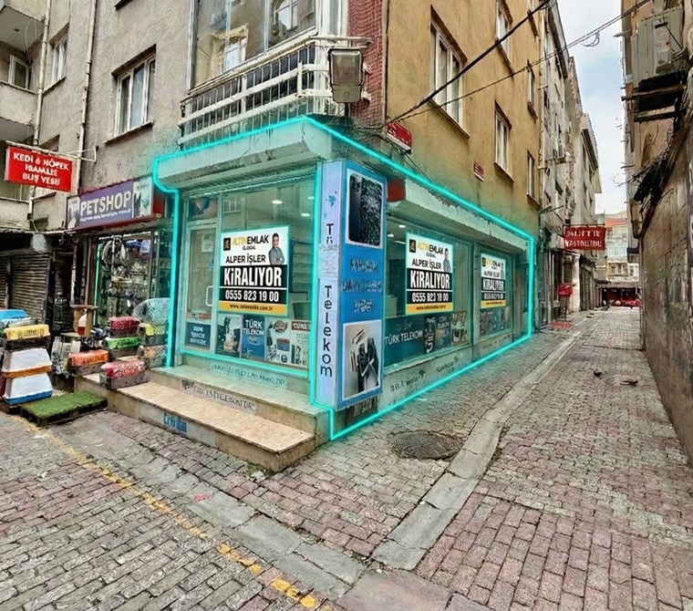 Gaziosmanpaşa Bağlarbaşı’nda Yüksek Görünürlüklü Köşe Dükkan