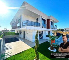 DİDİMDE SATILIK 3+1 SIFIR HAVUZLU BAHÇELİ MÜSTAKİL VİLLA!