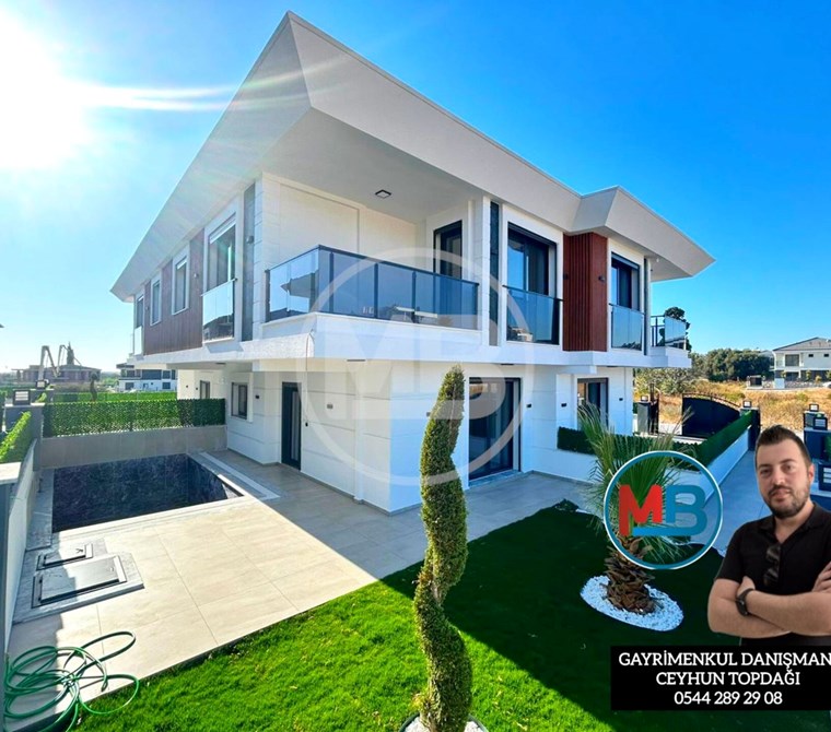 DİDİMDE SATILIK 3+1 SIFIR HAVUZLU BAHÇELİ MÜSTAKİL VİLLA!