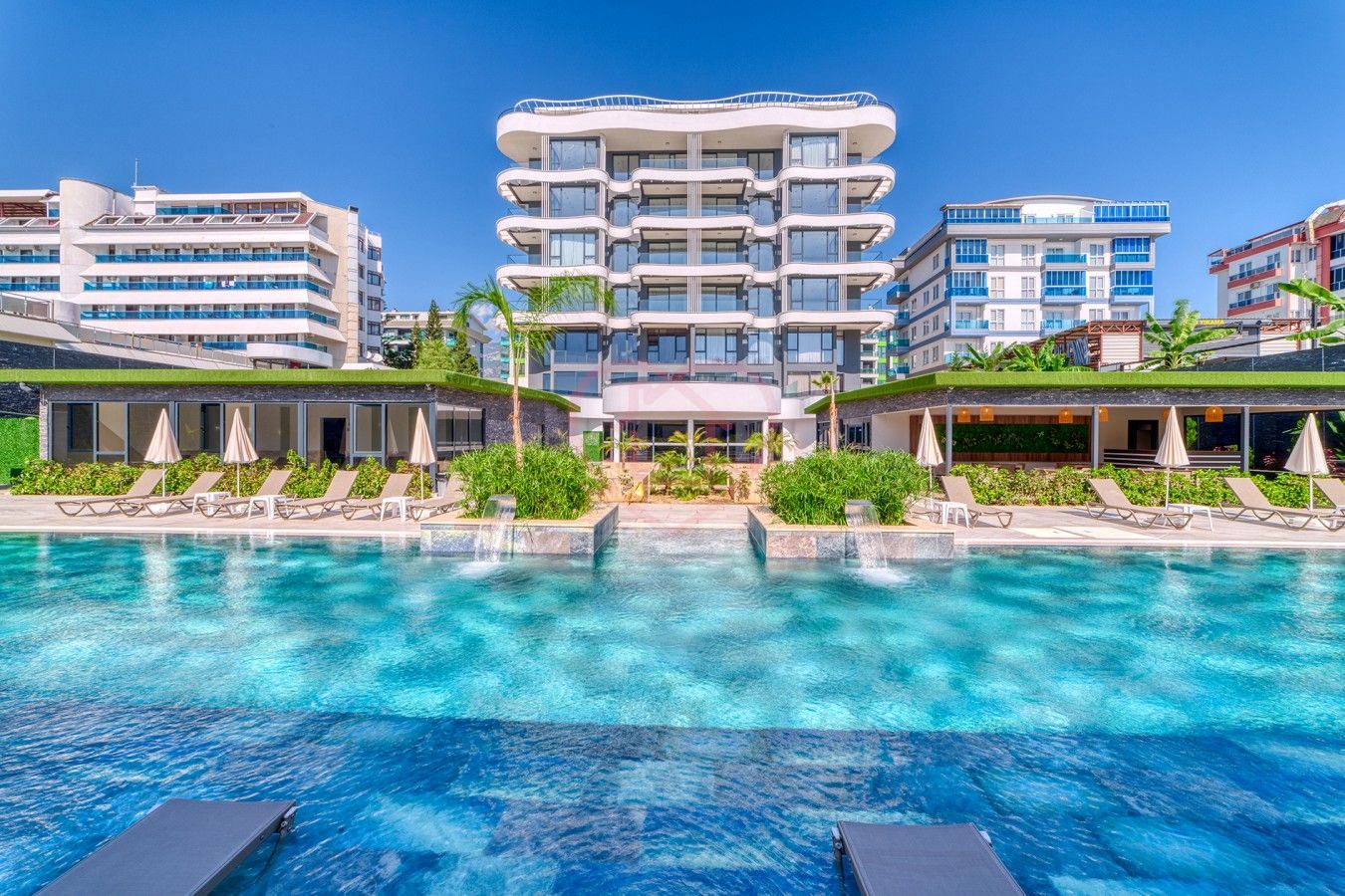 Satılık, 1+1 Deniz Manzaralı, Eşyalı Daire – Nordic Art Residence