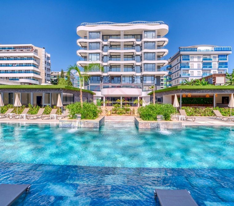 For Sale: Furnished 1+1 Apartment with Sea View in Nordic Art Residence