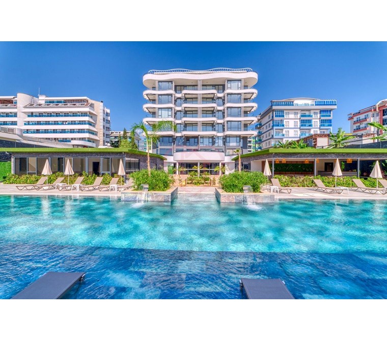 Satılık, 1+1 Deniz Manzaralı, Eşyalı Daire – Nordic Art Residence