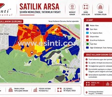 ATAŞEHİR FERHATPAŞA‘DA 4.158 M2 ÜÇ CEPHELI KÖŞE PARSEL ARSA