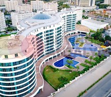 Furnished Luxury Apartments with Rental Guarantee for Sale with Holiday Village and Hotel Concept in