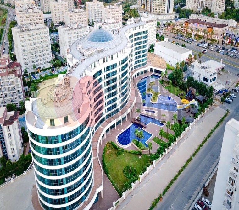 Furnished Luxury Apartments with Rental Guarantee for Sale with Holiday Village and Hotel Concept in