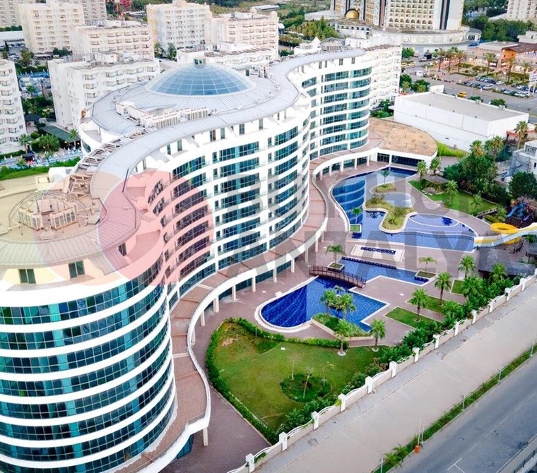 Furnished Luxury Apartments with Rental Guarantee for Sale with Holiday Village and Hotel Concept in