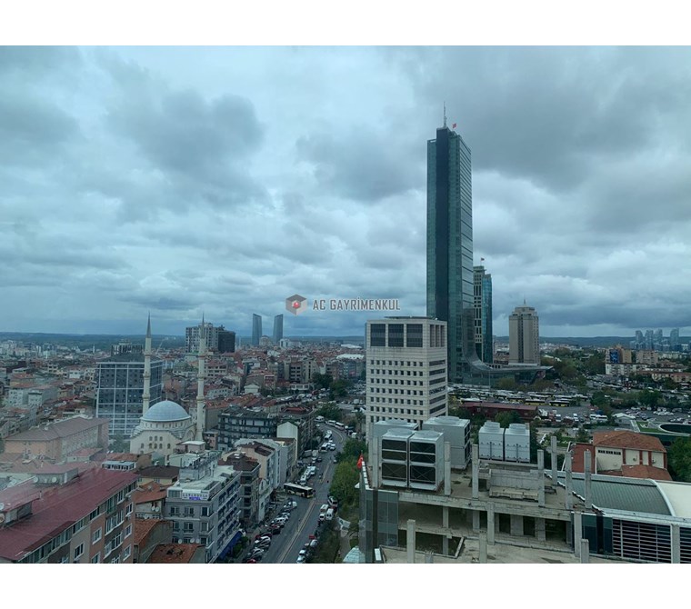 Levent Loft 2'de, Panoramik Manzaralı, Teraslı, Modern Daire