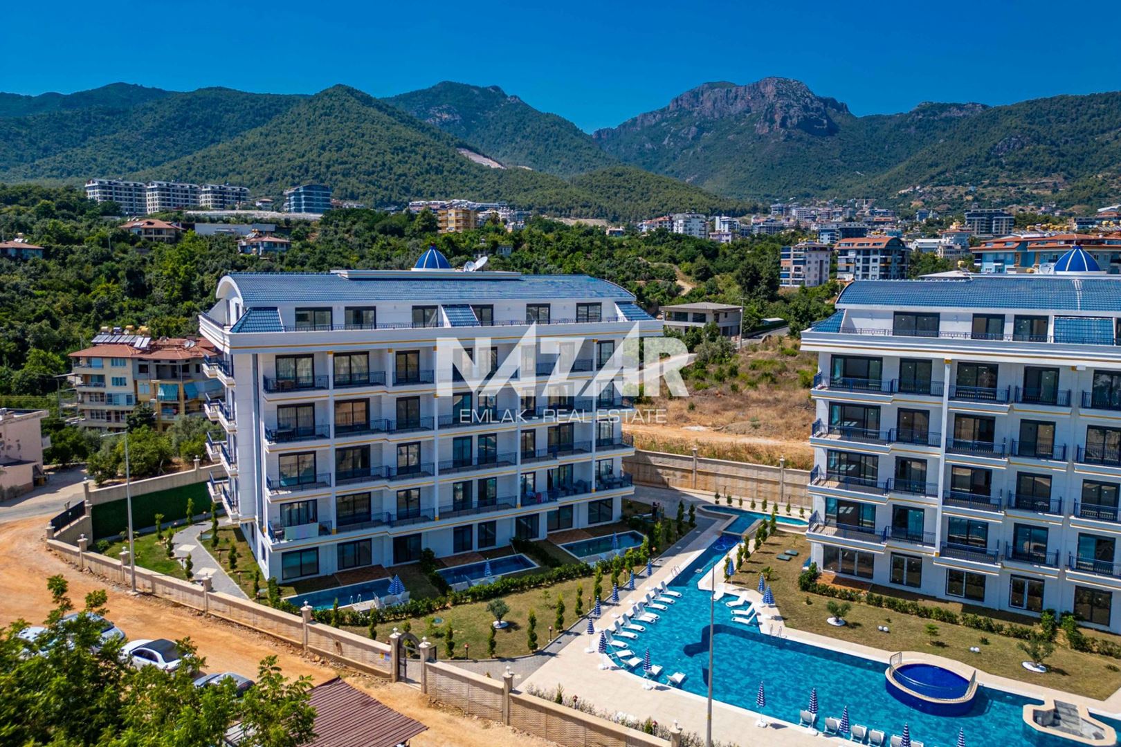 Alanya Oba’da Satılık Yeni 2+1 Daire 75 m2