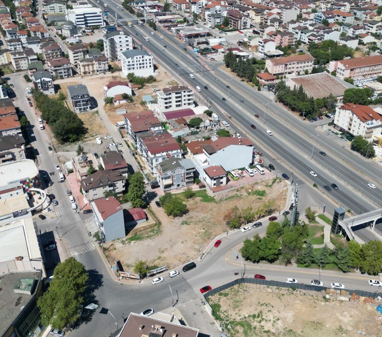 DERİNCE 60 EVLER EMSALSİZ 2.220 M² KÖŞE PARSEL TİCARİ İMARLI SATILIK ARSA