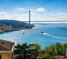 Çengelköy'de Panoramik Boğaz Manzaralı 1508m² Arsa İçinde 4 Bina