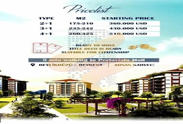 BÜYÜKÇEKMECE'DE GÖZ KAMAŞTIRAN MANZARASI İLE SATILIK 4+1 DAİRE