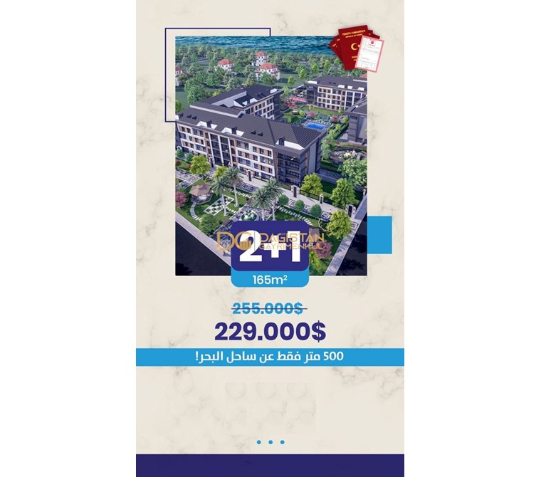 BÜYÜKÇEKMECE MİMAROBA'NIN YENİ İNCİSİ SATILIK 2+1 DAİRE