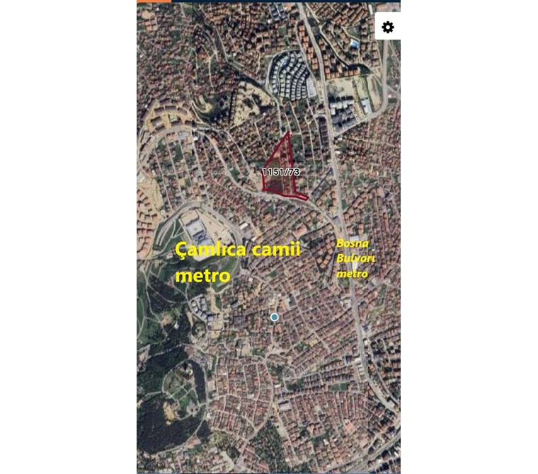 Üsküdar Mehmet Akif Ersoy Mah 50 m2 Satılık Arsa Enta Emlak