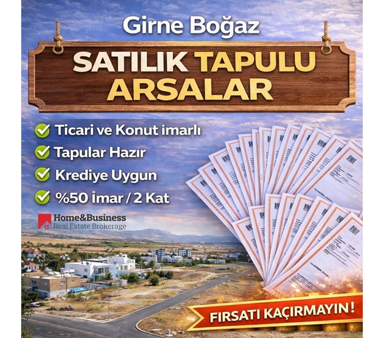 Girne Boğaz’da Yatırım Fırsatı!