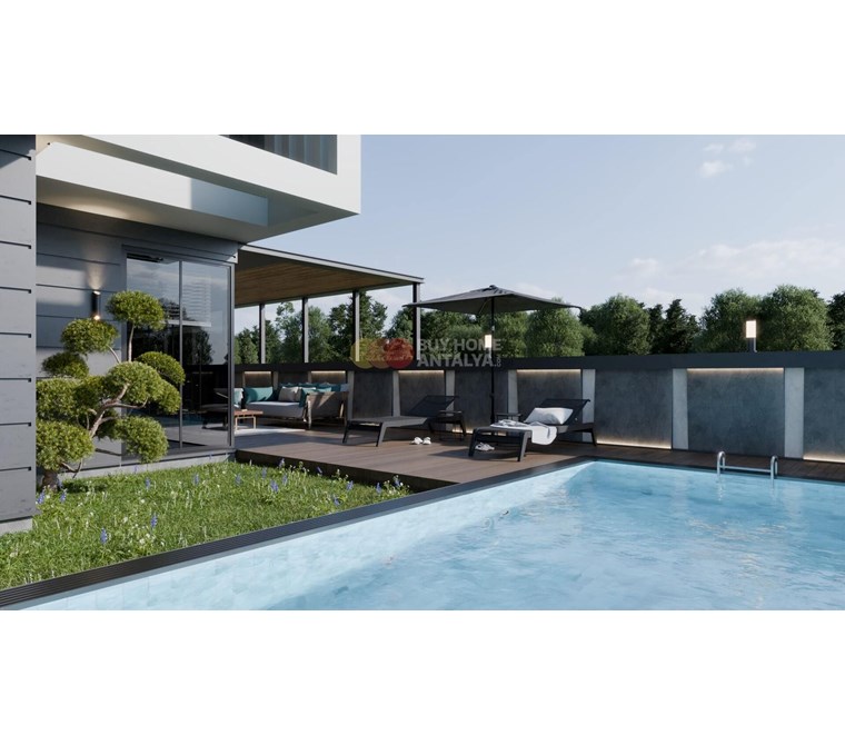 Villas for Sale with Private Pool Close to the Sea and Airport in World Famous Antalya Lara