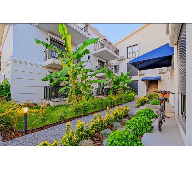 ÇALIŞ PLAJINA 2 KM MESAFEDE MODERN VE LÜKS YAŞAM 1+1 DAİRE