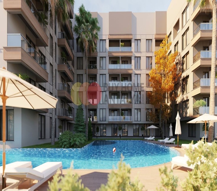 Luxury Apartments for Short-Term Rent Out in Antalya's Rising Star Kepez Region, Unique Investment