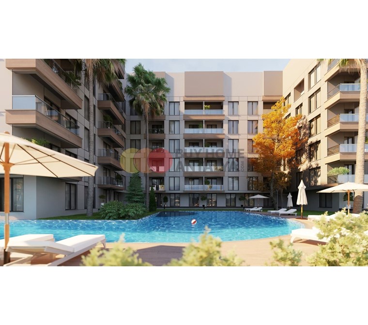 Luxury Apartments for Short-Term Rent Out in Antalya's Rising Star Kepez Region, Unique Investment