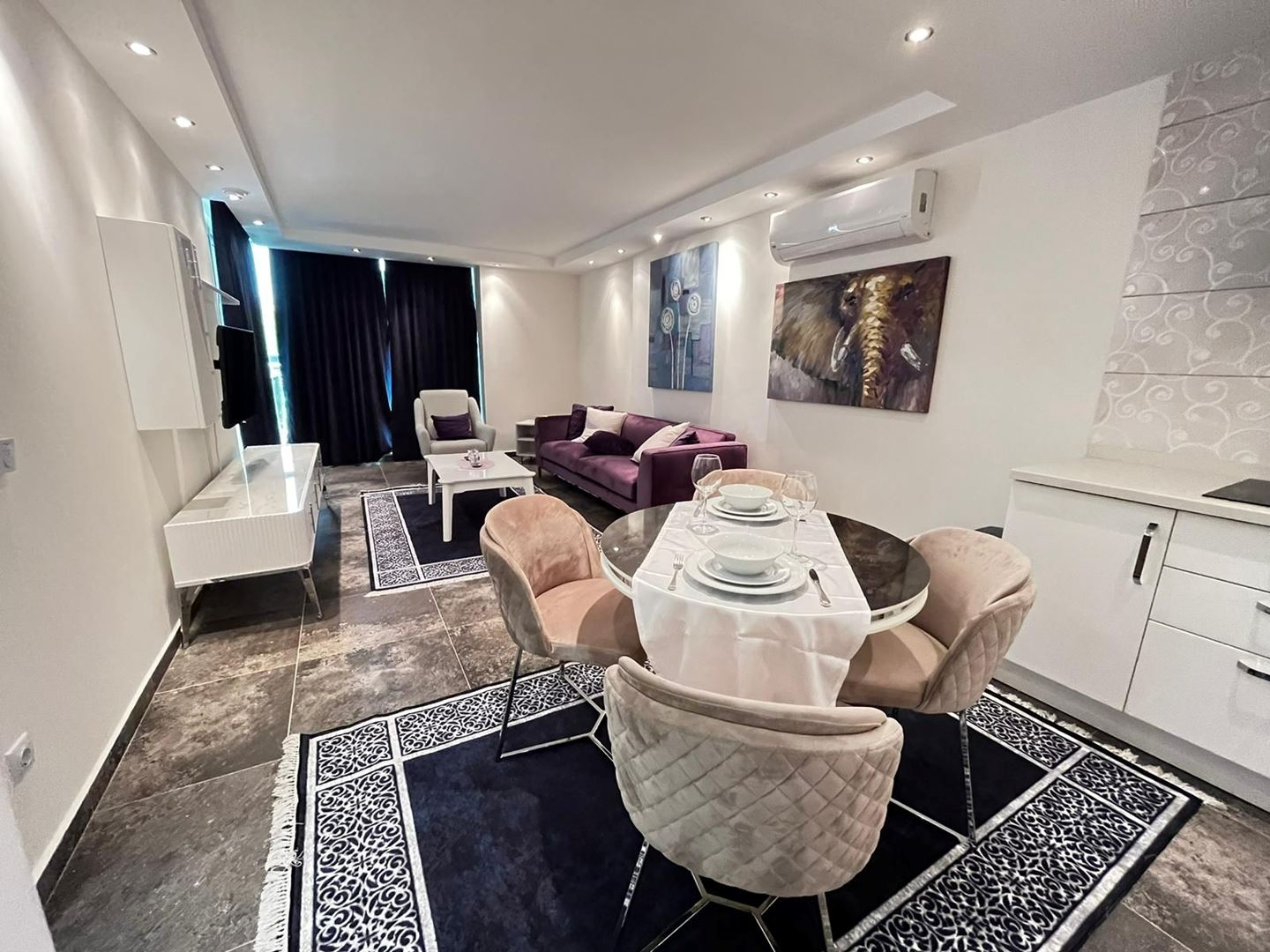 ULTRA-LUXURY FURNISHED 3+1 APARTMENT IN ALANYA CIKCILLI · 4 · Photos
