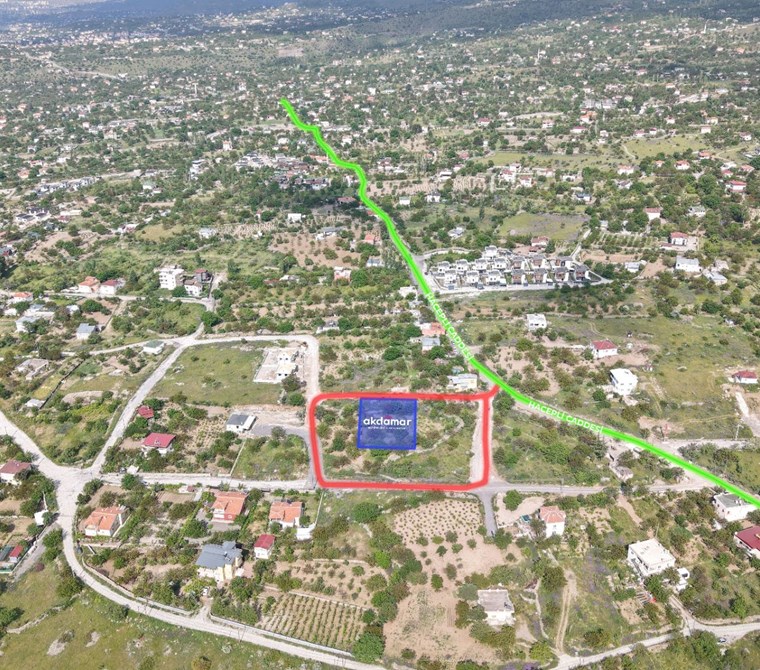 AKDAMAR - HACILAR BEĞENDİK MAHALLESİNDE VİLLA ARSASI