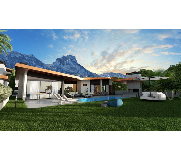 Girne Erdemtin zirvesinde, doğanın ve Akdeniz’in sonsuz maviliği ile çevrili bir yaşam sunuyor.