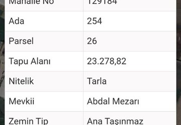 GELİŞMEKTE OLAN BÖLGEDE  YATIRIMLIK