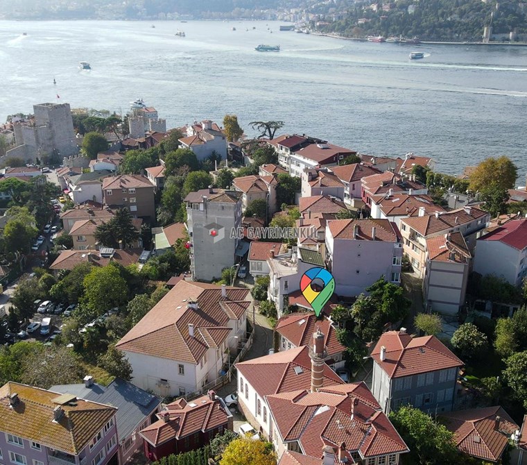 Anadolu Hisarı'nın Kalbinde Ofis ve Konuta Uygun, Masrafsız Köşk