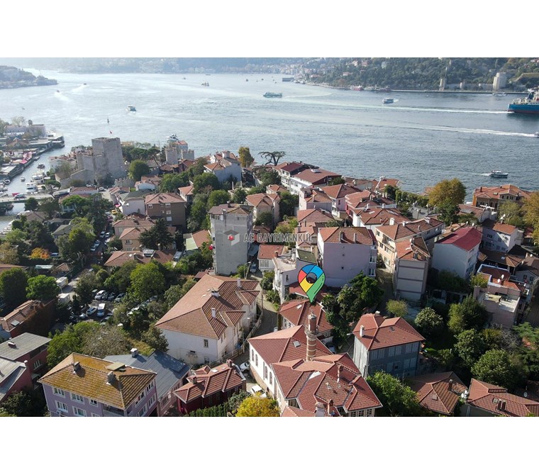 Anadolu Hisarı'nın Kalbinde Ofis ve Konuta Uygun, Masrafsız Köşk