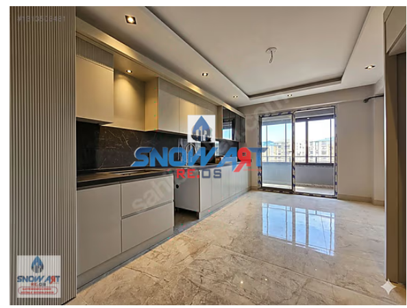 SNOWART GM'den KOMBİNA'da SATILIK ULTRA LÜKS 4+1 ARAKAT DAİRE