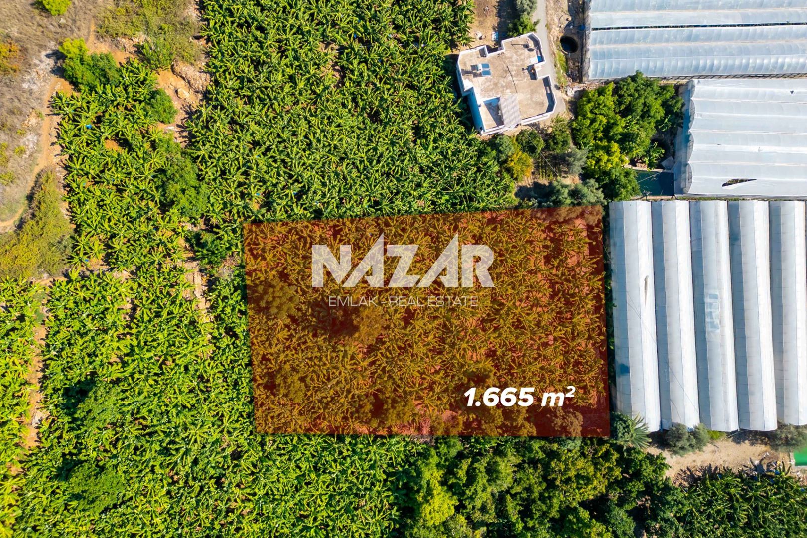 Alanya İshaklı’da 1.665 m2 Deniz Manzaralı Tarla · 4