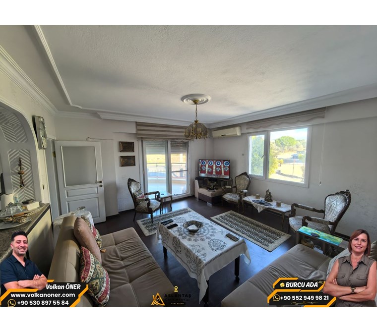 DİDİM YENİ MAHALLEDE 3+1  GENİŞ ODALI VE BALKONLU DAİRE