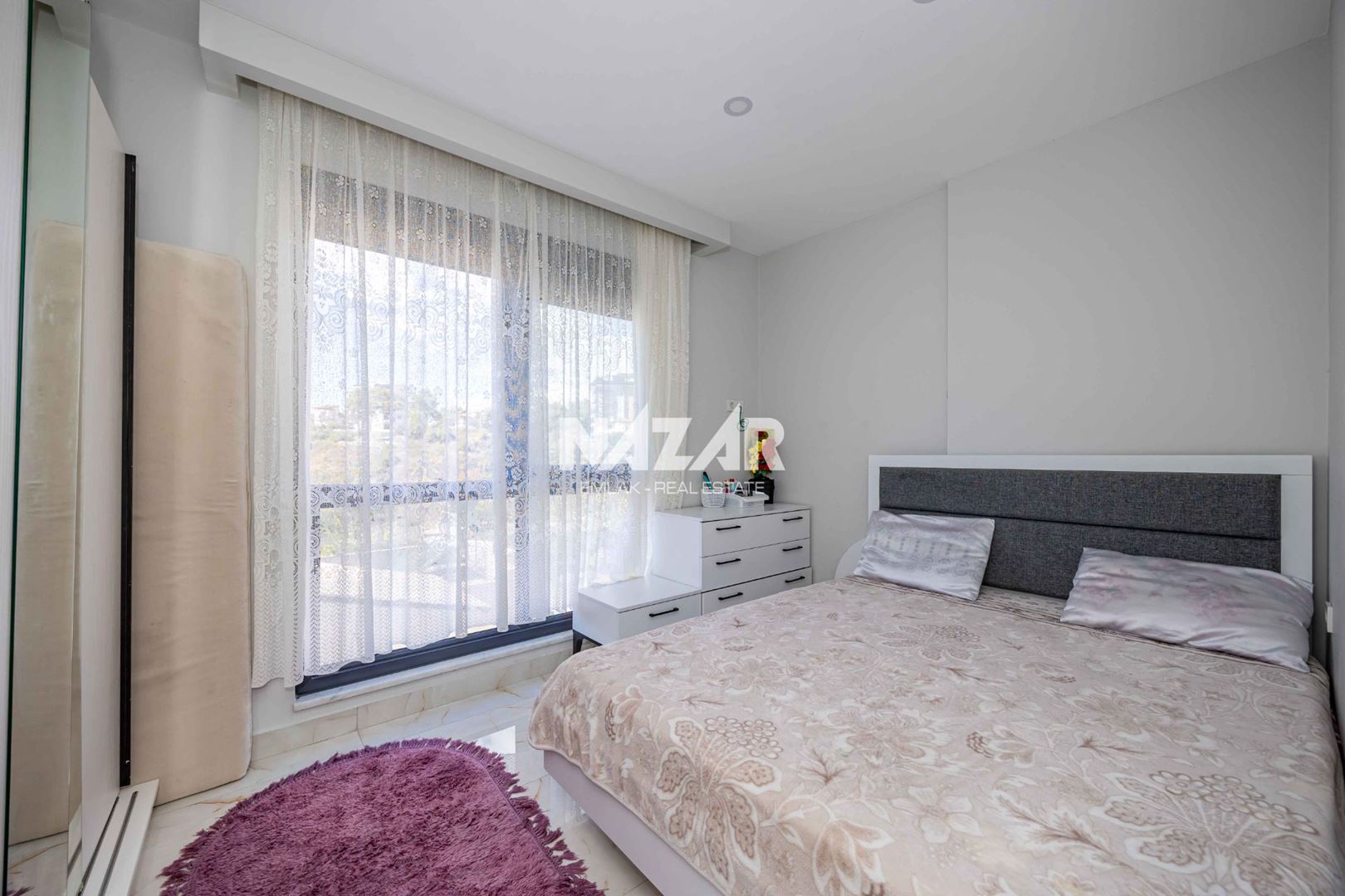 Продается меблированная квартира 1+1 площадью 45 м² в районе Авсаллар, Аланья