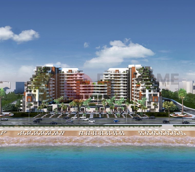 Seafront Sea View Luxury Apartments with Hotel Concept for Sale