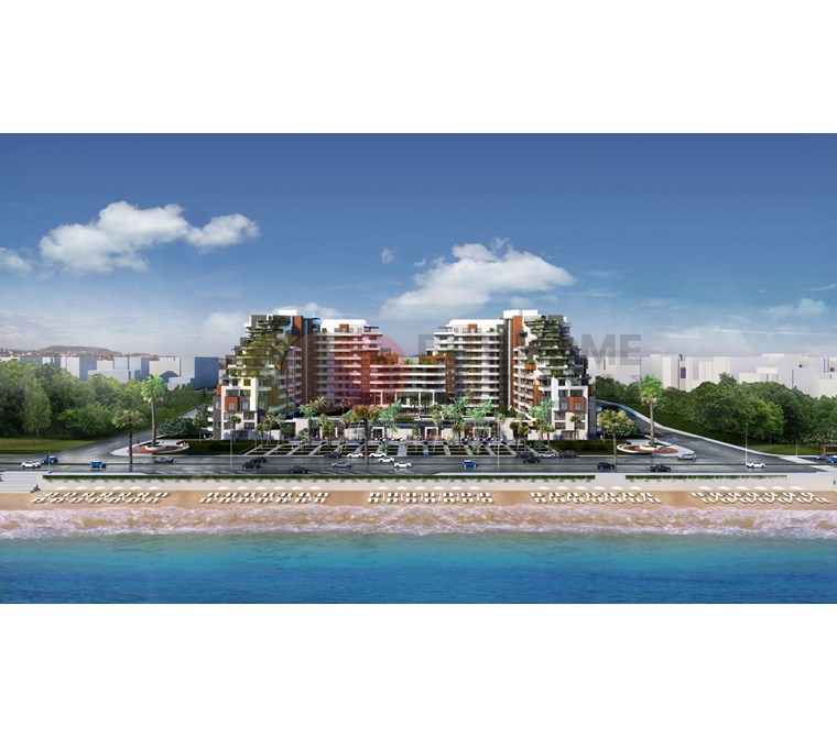 Denize Sıfır Deniz Manzaralı Otel Konseptli Satılık Lüks Daire