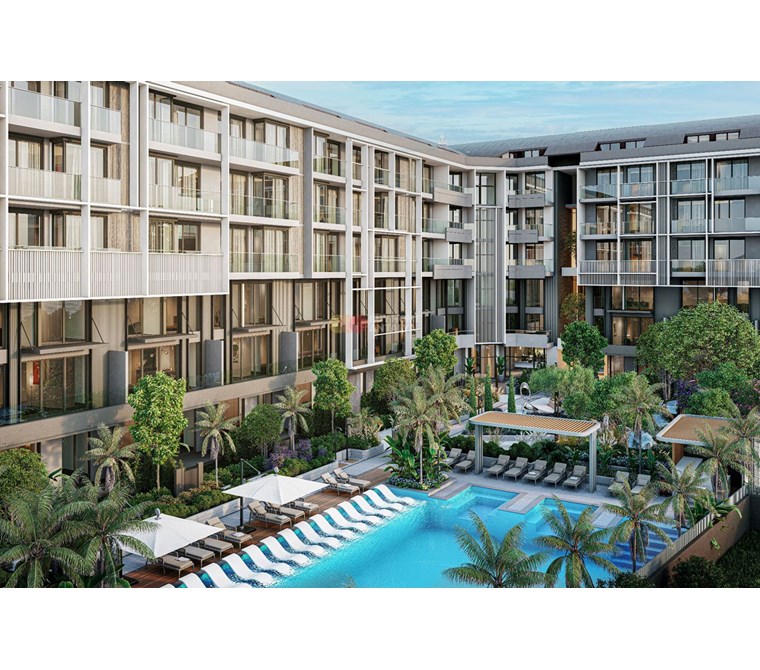 Antalya Konyaaltı'nda Plaja ve Sosyal Olanaklara Yakın Satılık Otel Konseptli Site de Lüks Daireler